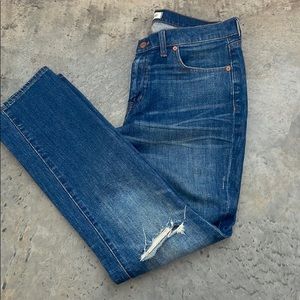 Madewell boyfriend jeans 29